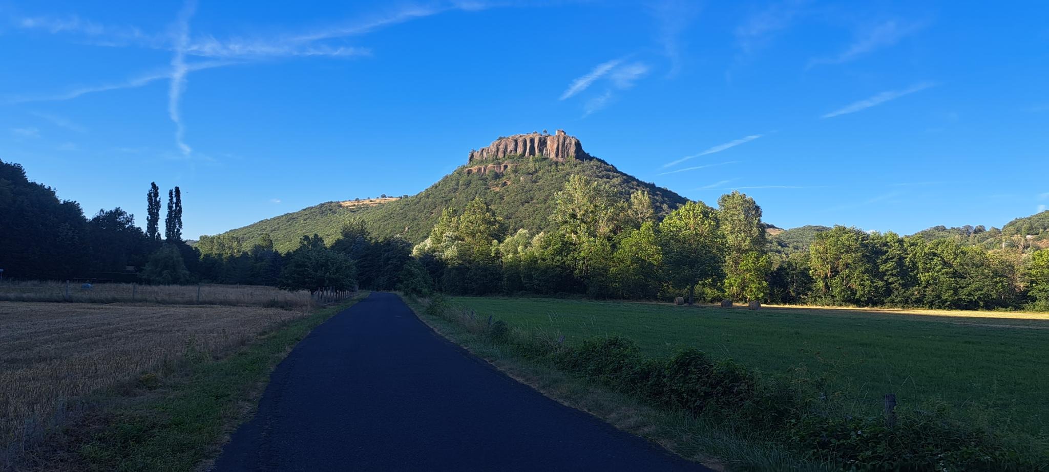 Aussicht auf Berg