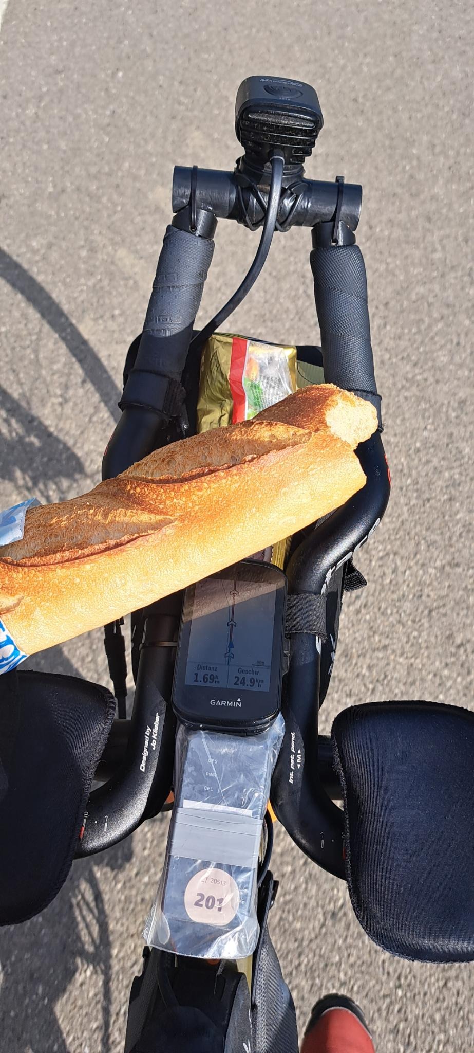 Baguette zum Frühstück