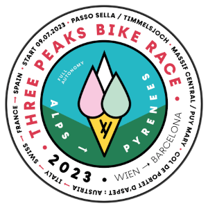 Three Peaks Bike Race 2023 - Logo